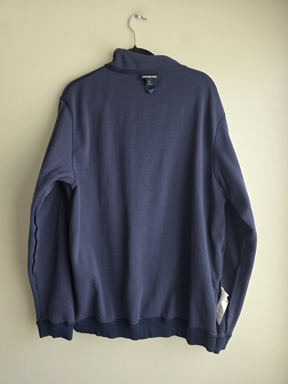 Patagonia Men's Shearling Button Fleece Pullover Navy XXL - Picture 15 of 15